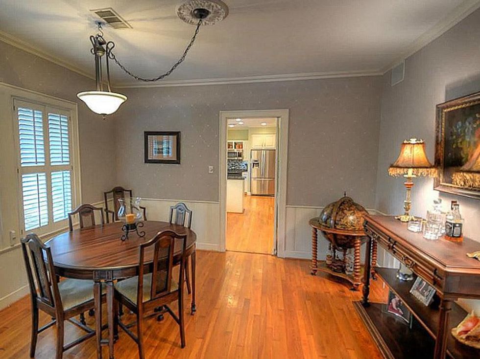 Heights house for sale September 2013 405 Woodland St. dining room