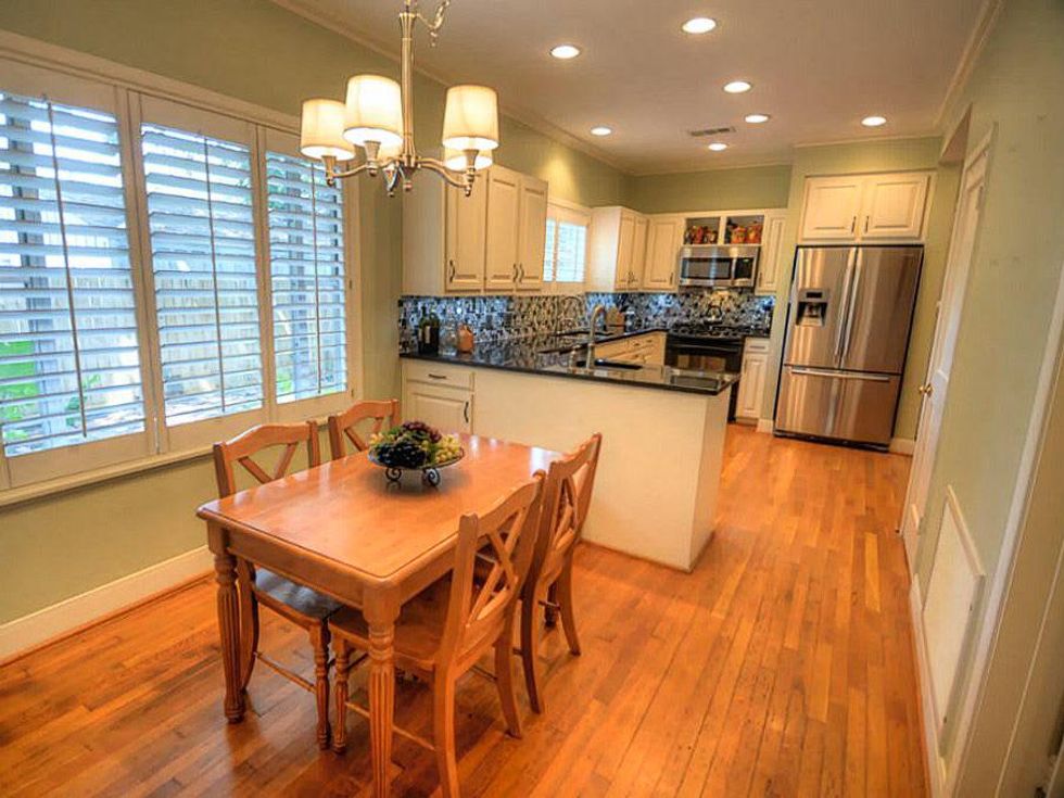 Heights house for sale September 2013 405 Woodland St. kitchen and breakfast nook