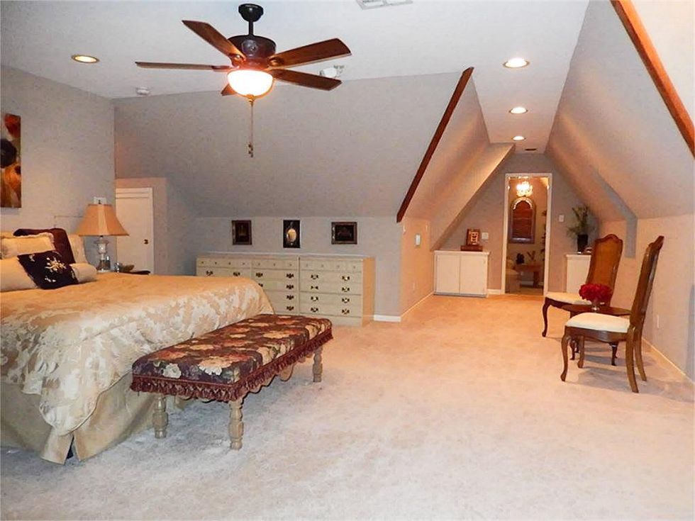 Heights house for sale September 2013 405 Woodland St. upstairs master bedroom