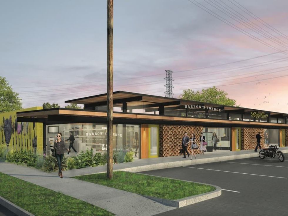 Heights Mercantile building 2 rendering