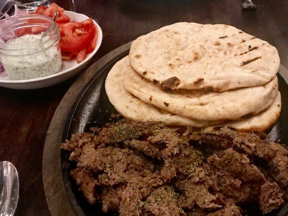 Helen Heights gyro platter