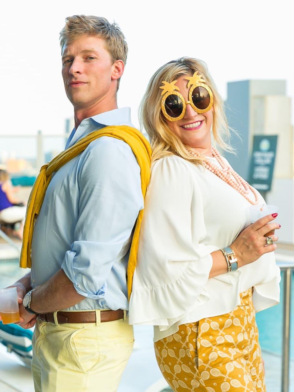 Henry St. Aubyn, Alexis Caruselle at CultureMap Country Club Social