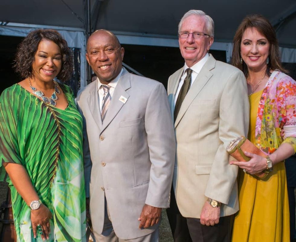Hermann Park 100th anniversary, March 2016, Deborah Duncan, Sylvester Turner, Joe Turner, Alicia Smith