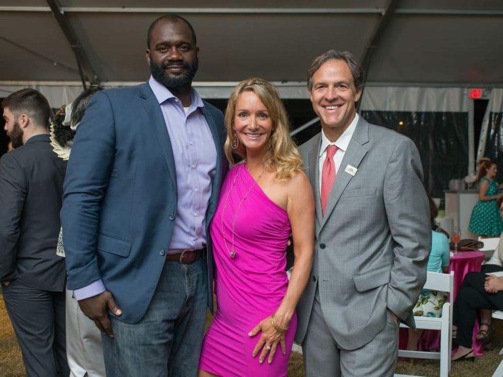 Hermann Park 100th anniversary, March 2016,Jerry Davis, Meredith McCord, Lynn Zarr Jr.