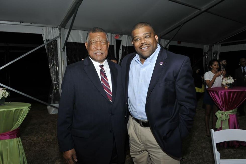 Hermann Park 100th Anny, March 2016, Gene Locke, Chester Pitts