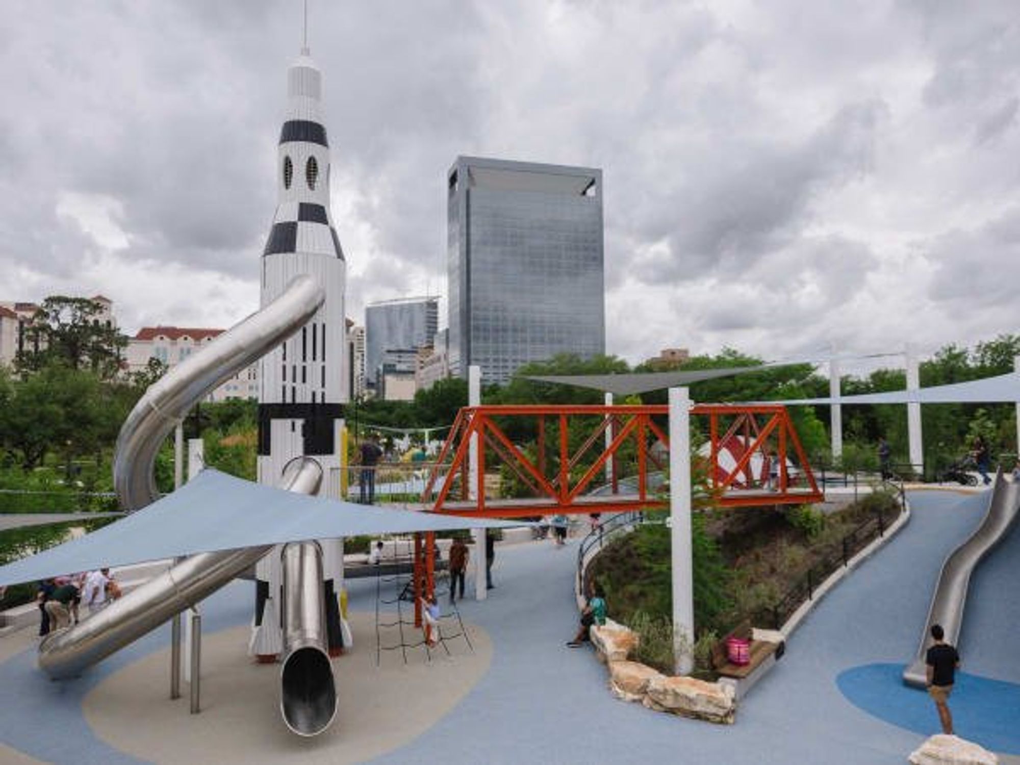 Hermann Park Commons playground