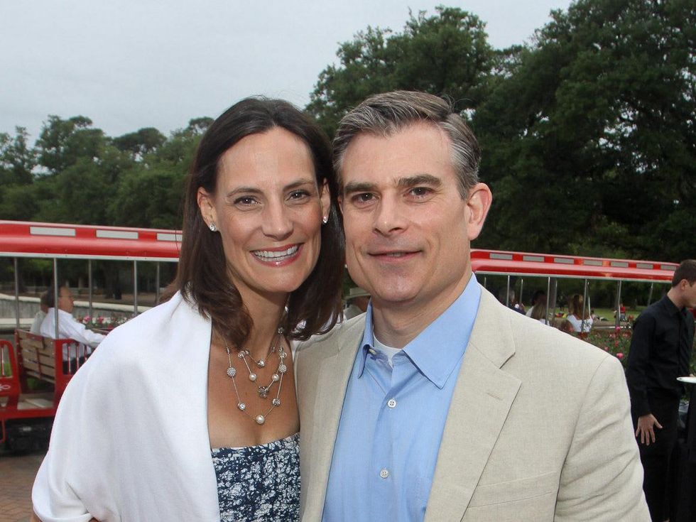 Hermann Park Conservancy Gala April 2013 Amy Richie and Chris Richie