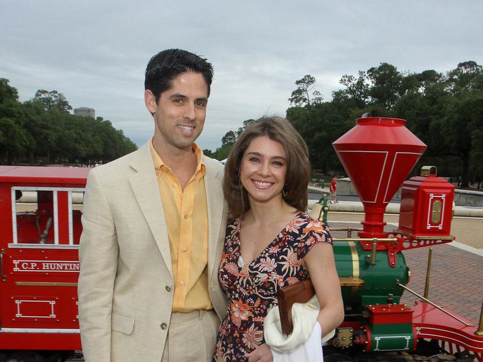 Hermann Park Conservancy Gala April 2013 Jason Volz and Rachael Volz