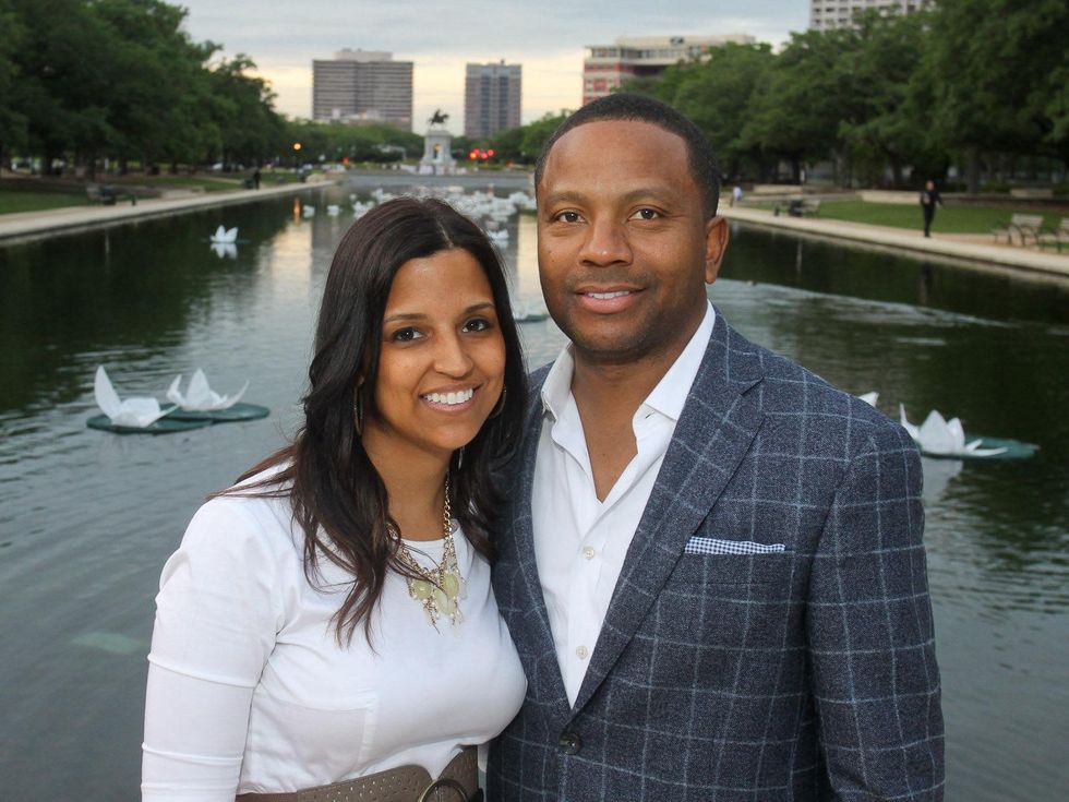 Hermann Park Conservancy Gala April 2013 Karen Beal and Chris Bilton