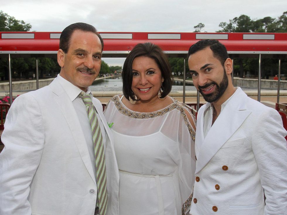 Hermann Park Conservancy Gala April 2013 Rudy Festari and Debbie Festarii, Fady Armanious