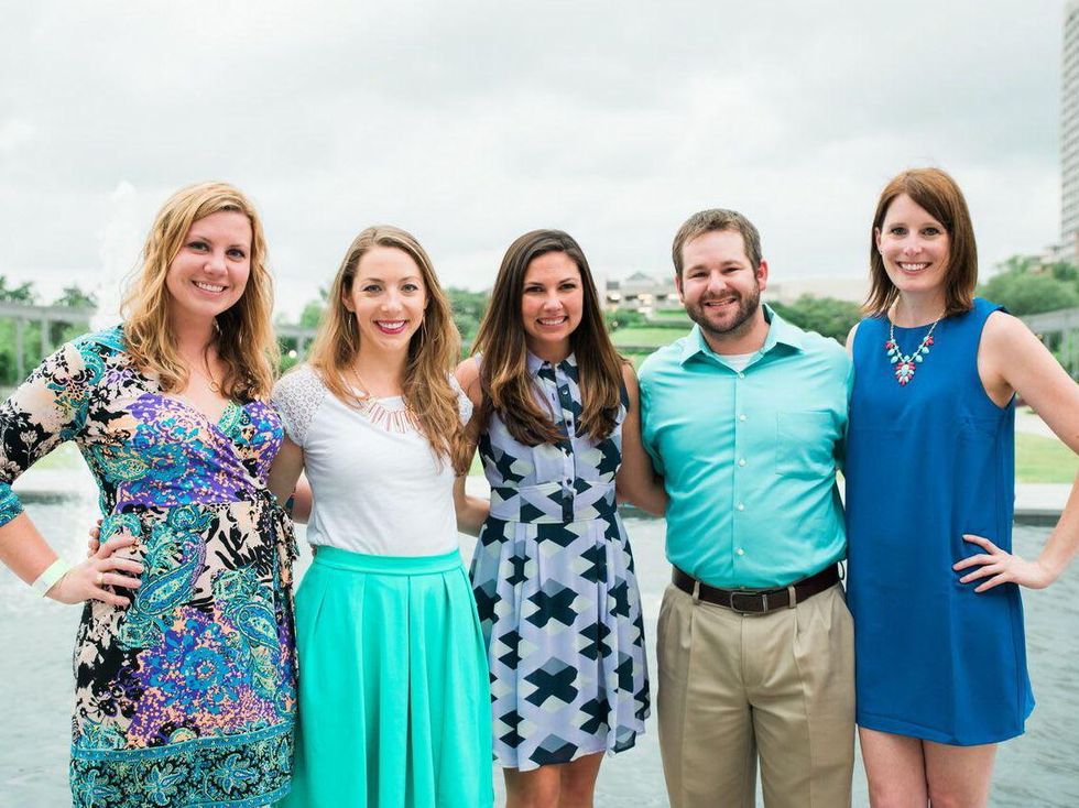 Hermann Park's Urban Green Ashley Berger, Ashlee Hiser, Lauren Guillen, Brian Katt, and Cary Buchholtz