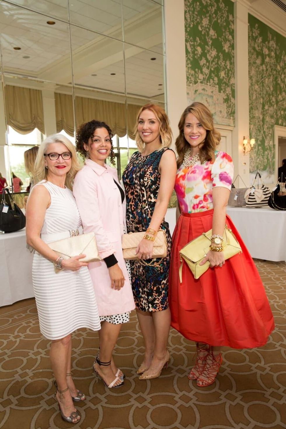 Heroes and Handbags 4/16, Maureen Semple-Hirsch, Maureen Holcombe, Natalie King, Erin Lopez