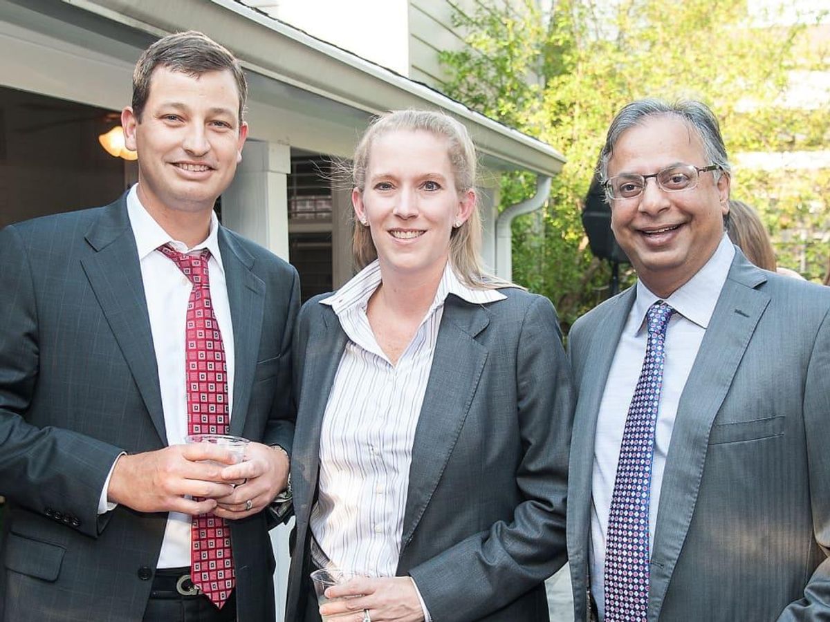 Brian Dean, Dr. Michelle McNutt, Dr. Billy Gill. CultureMap Houston