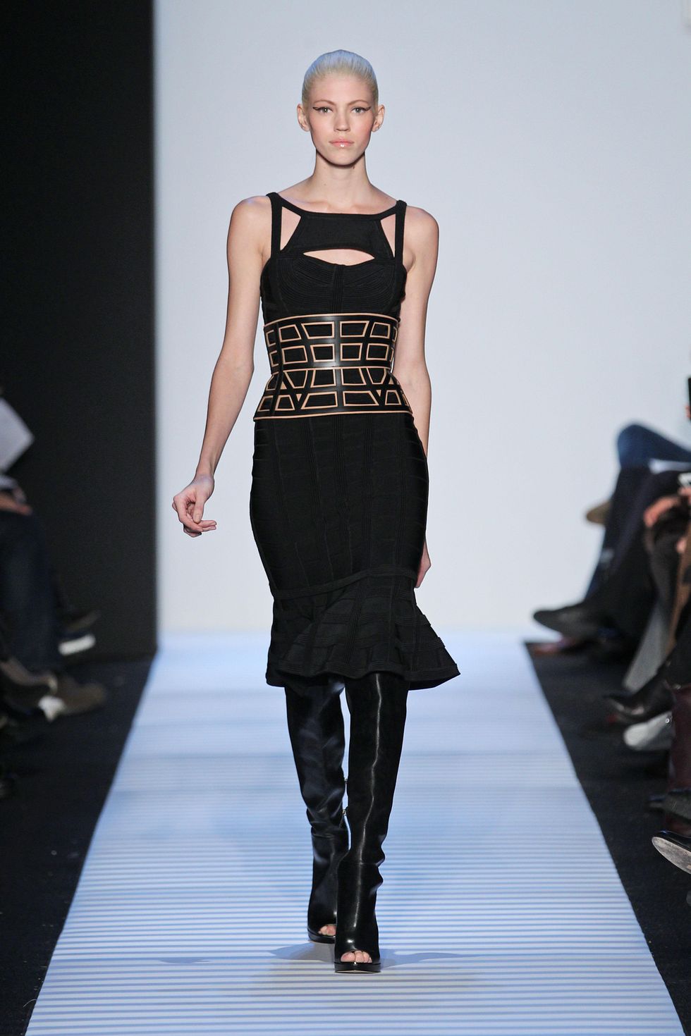 Herve Leger fall 2014 collection, look 2