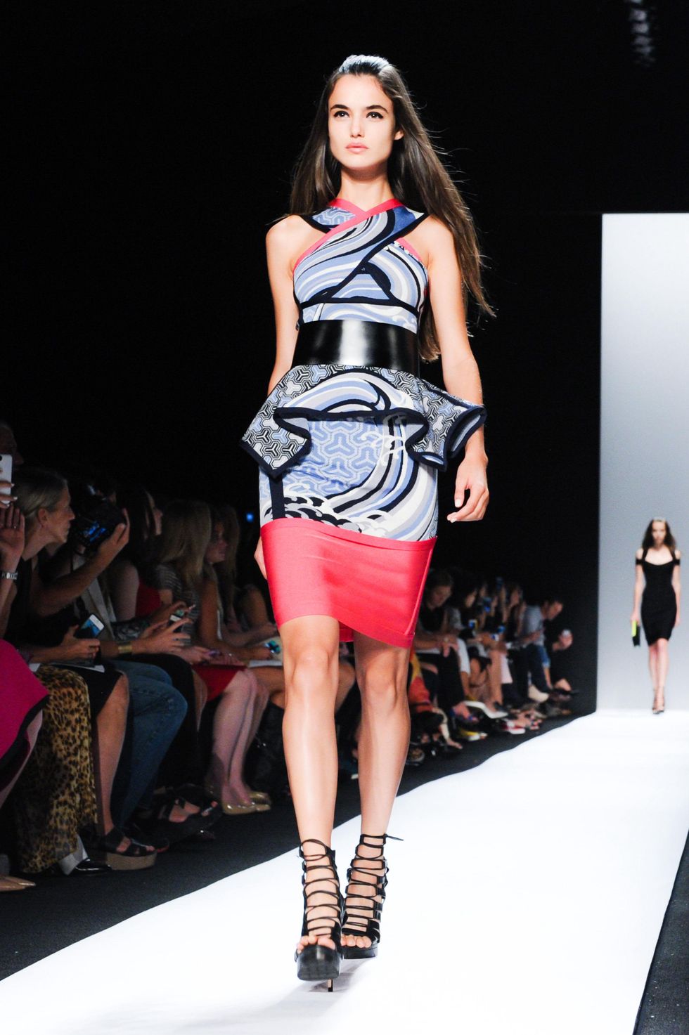 Herve Leger spring 2015 collection runway