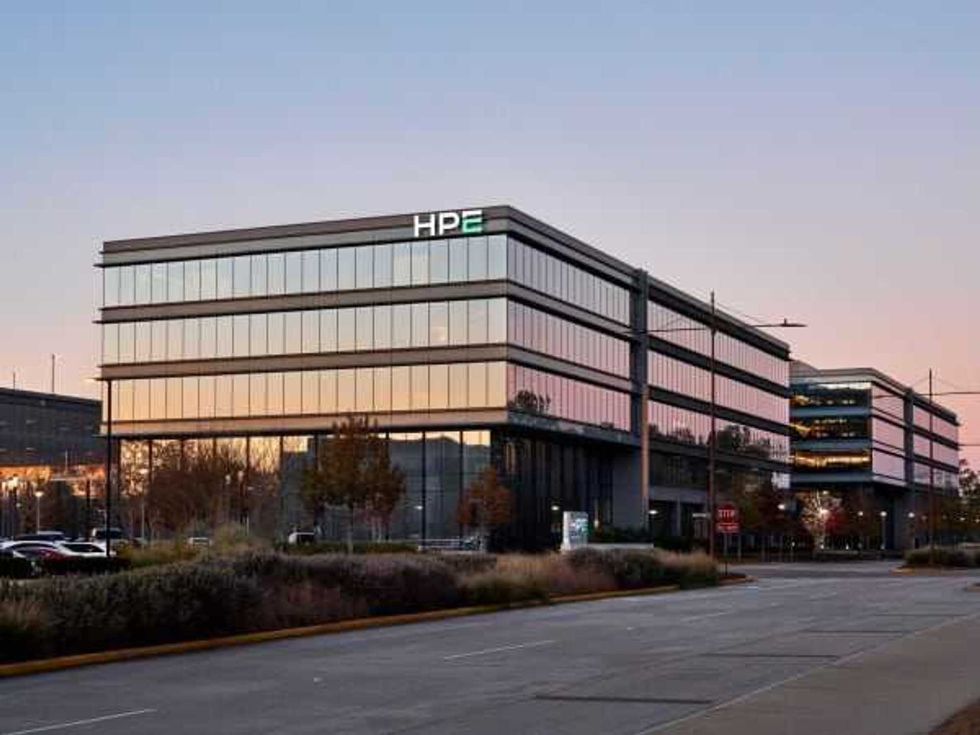 Hewlett Packard Enterprises Houston building