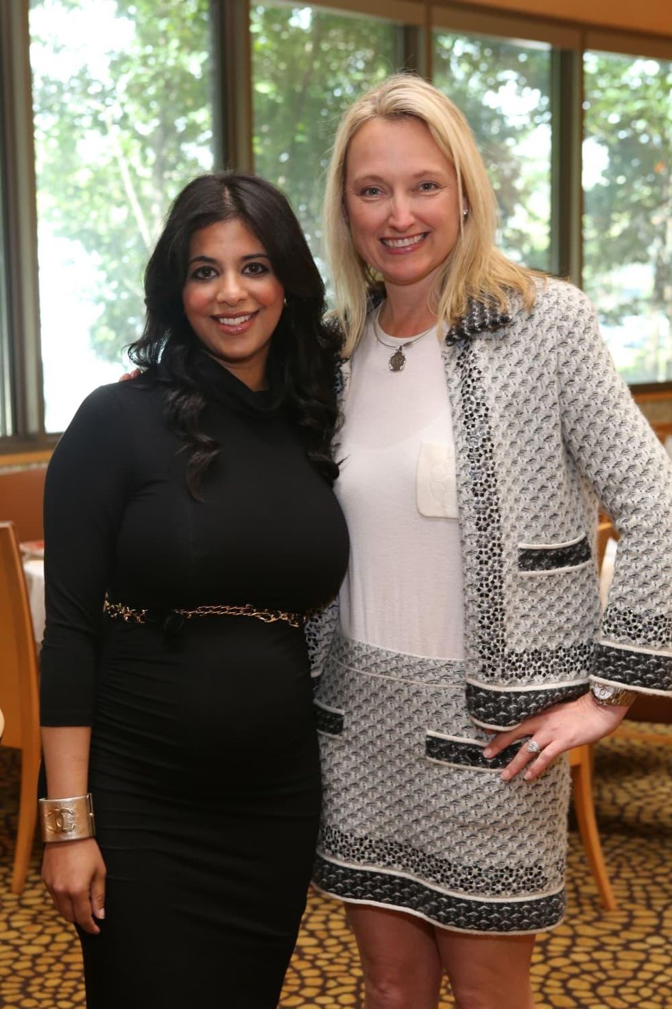 HGO Ball luncheon, March 2016, Elizabeth Abraham Colombowala, Angela Perry