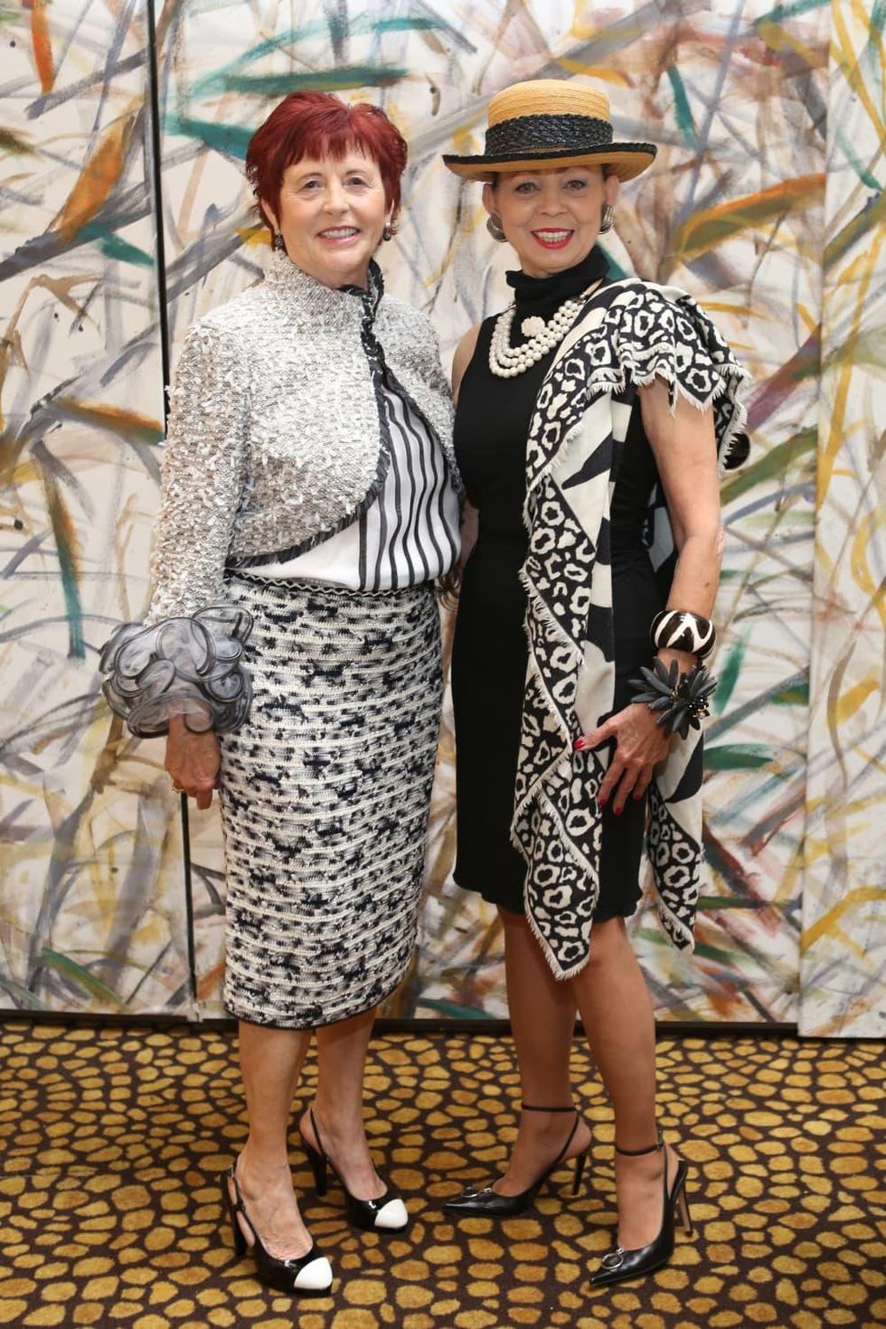 HGO Ball luncheon, March 2016, Irene Bourke, Danielle Ellis