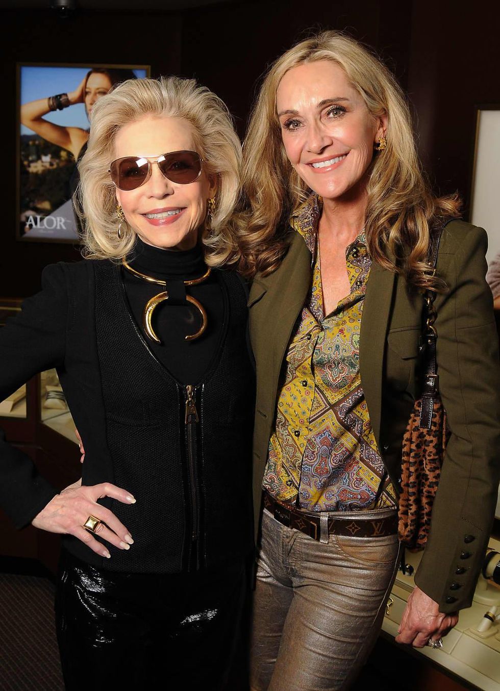 HGO Ladies Lunch Lynn Wyatt and Jana Arnoldy