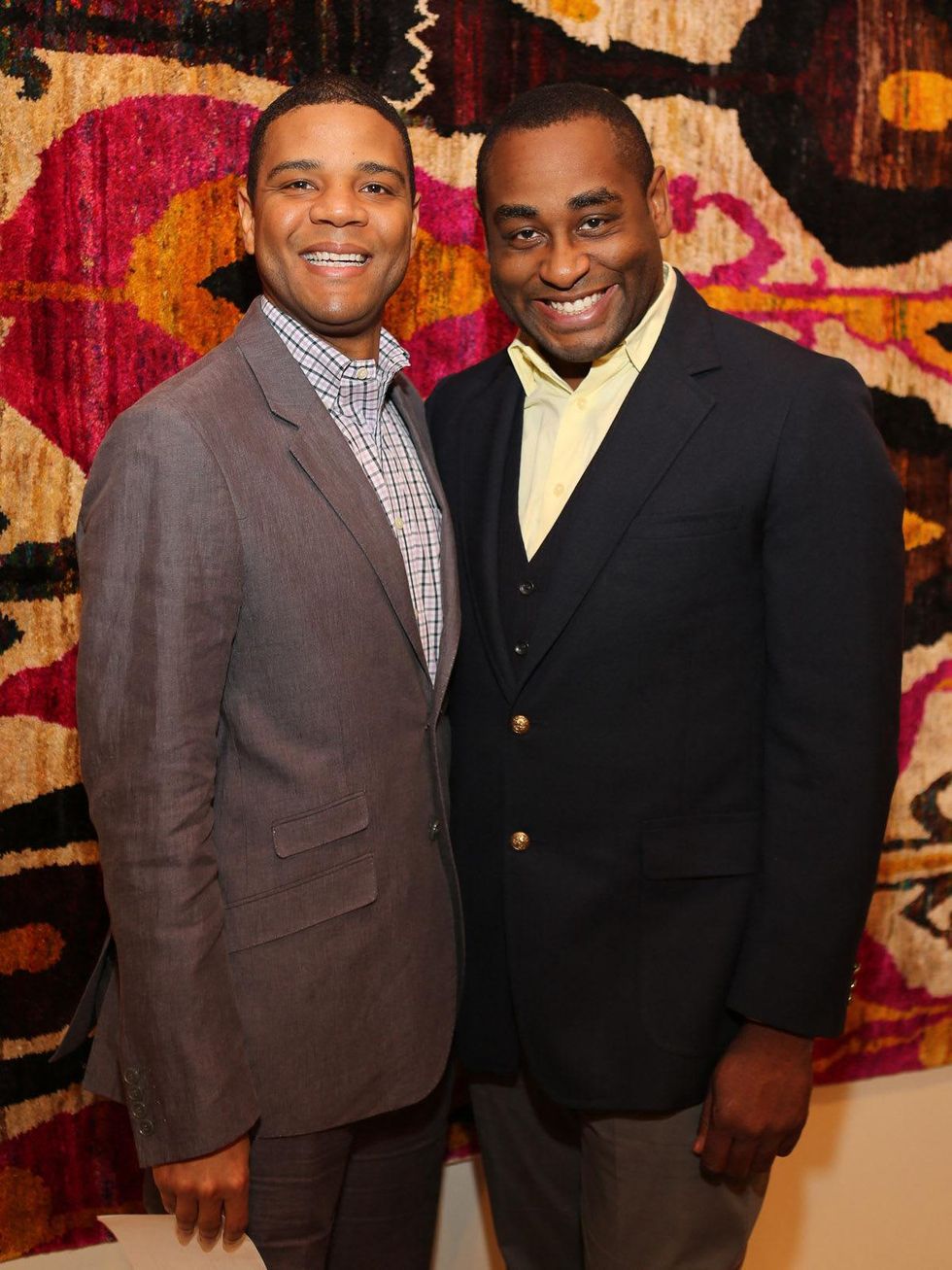 HGO Ovation Awards announcement and reception, March 2013, Leslie Jackson, Marcus Carter
