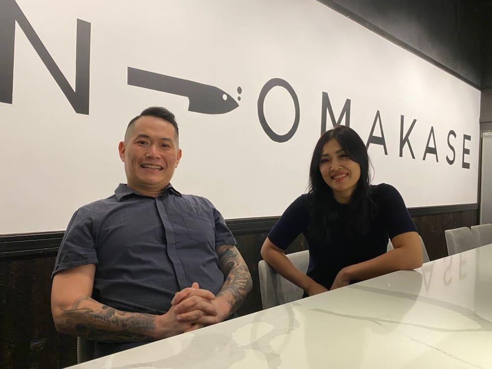 Hidden Omakase Billy Kin Niki Vongthong