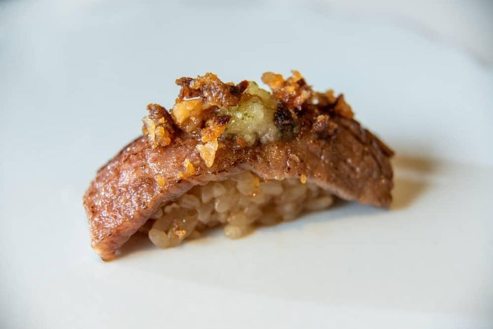 Hidden Omakase sushi nigiri