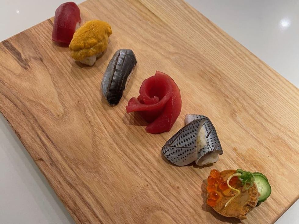 Hidden Omakase sushi