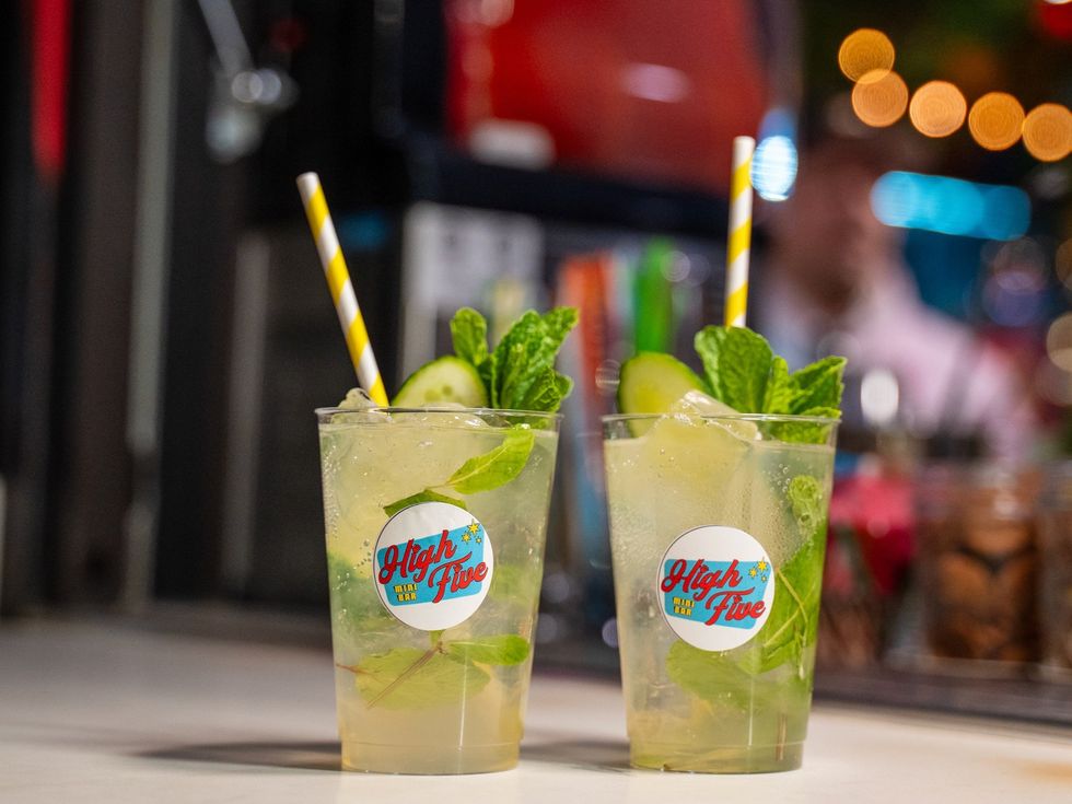 High Five Mini Bar Stomping Grounds cocktail
