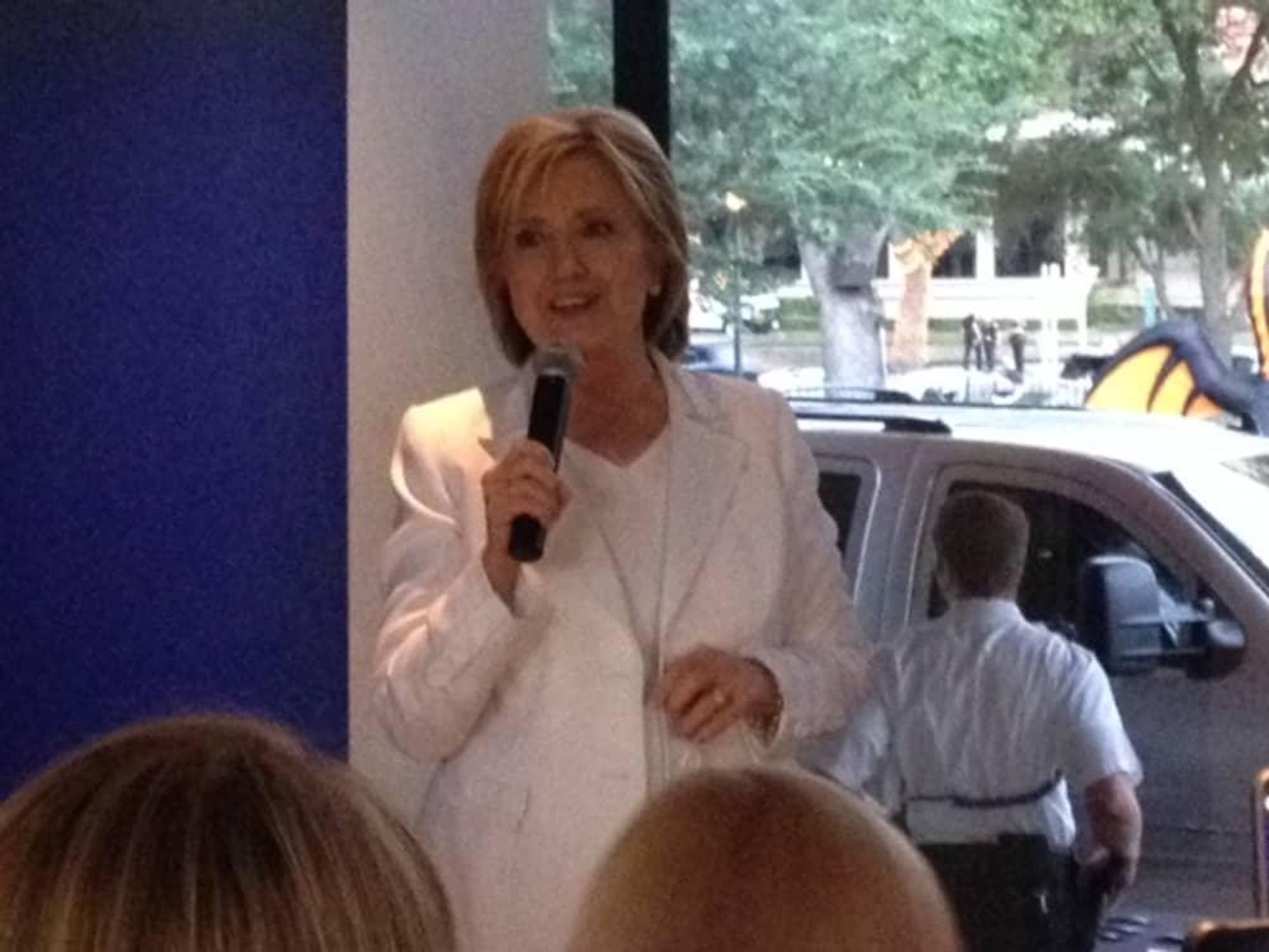 Hillary Clinton at Houston fundraiser