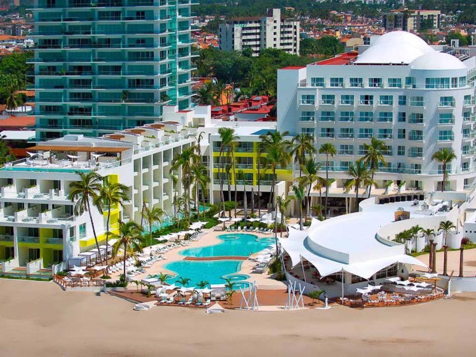 Hilton Puerto Vallarta Resort from beach