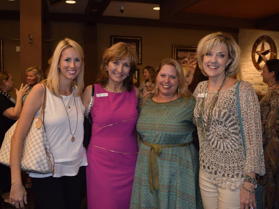 HLSR Trailblazers 2015 Laura Canahuati, Diane Sutton, Lauren Luetnold and Debi Gann