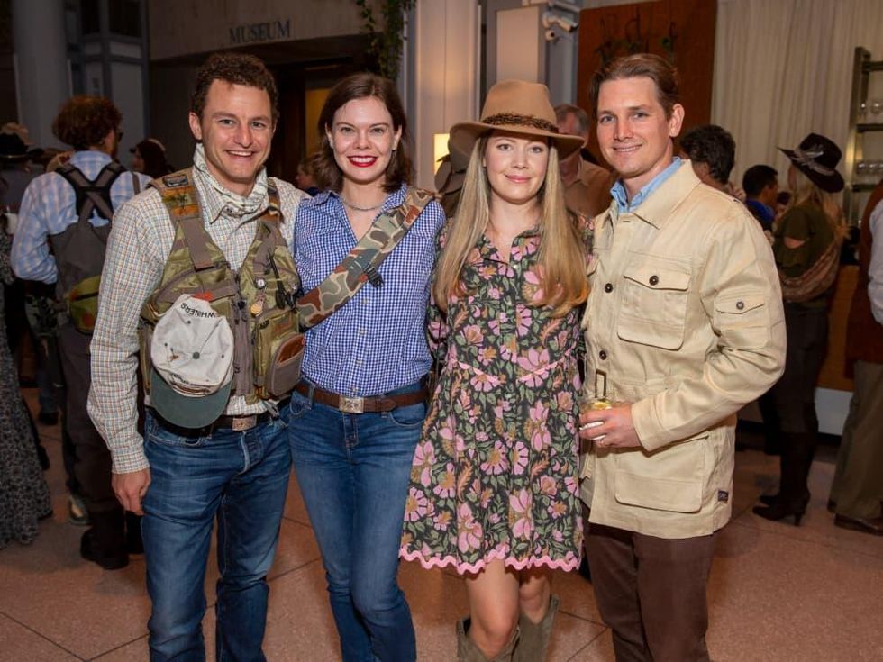 HMNS Great Outdoors Gala 2022 Daniel Zilkha, Jane Zilkha, Anna McNair Lindamood and Paul Lindamood