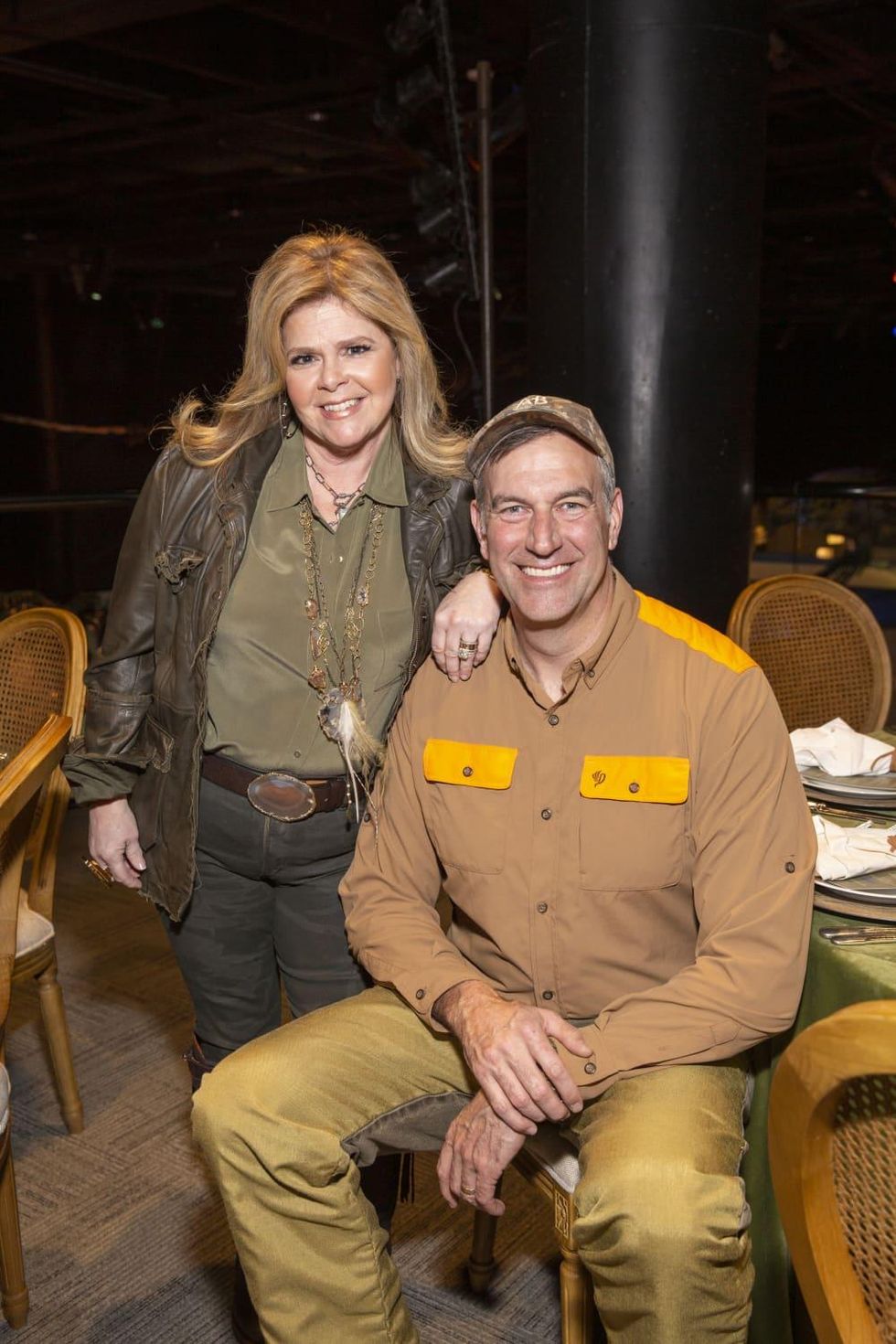 HMNS Great Outdoors Gala 2022 Kelli and John Weinzierl