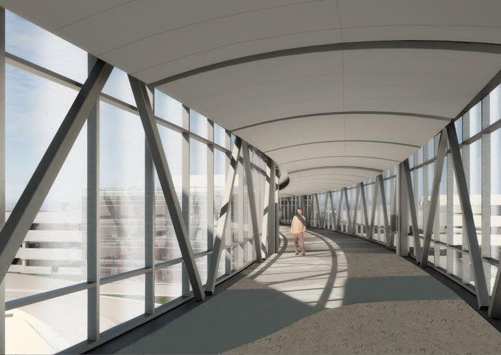 Hobby Airport new parking garage