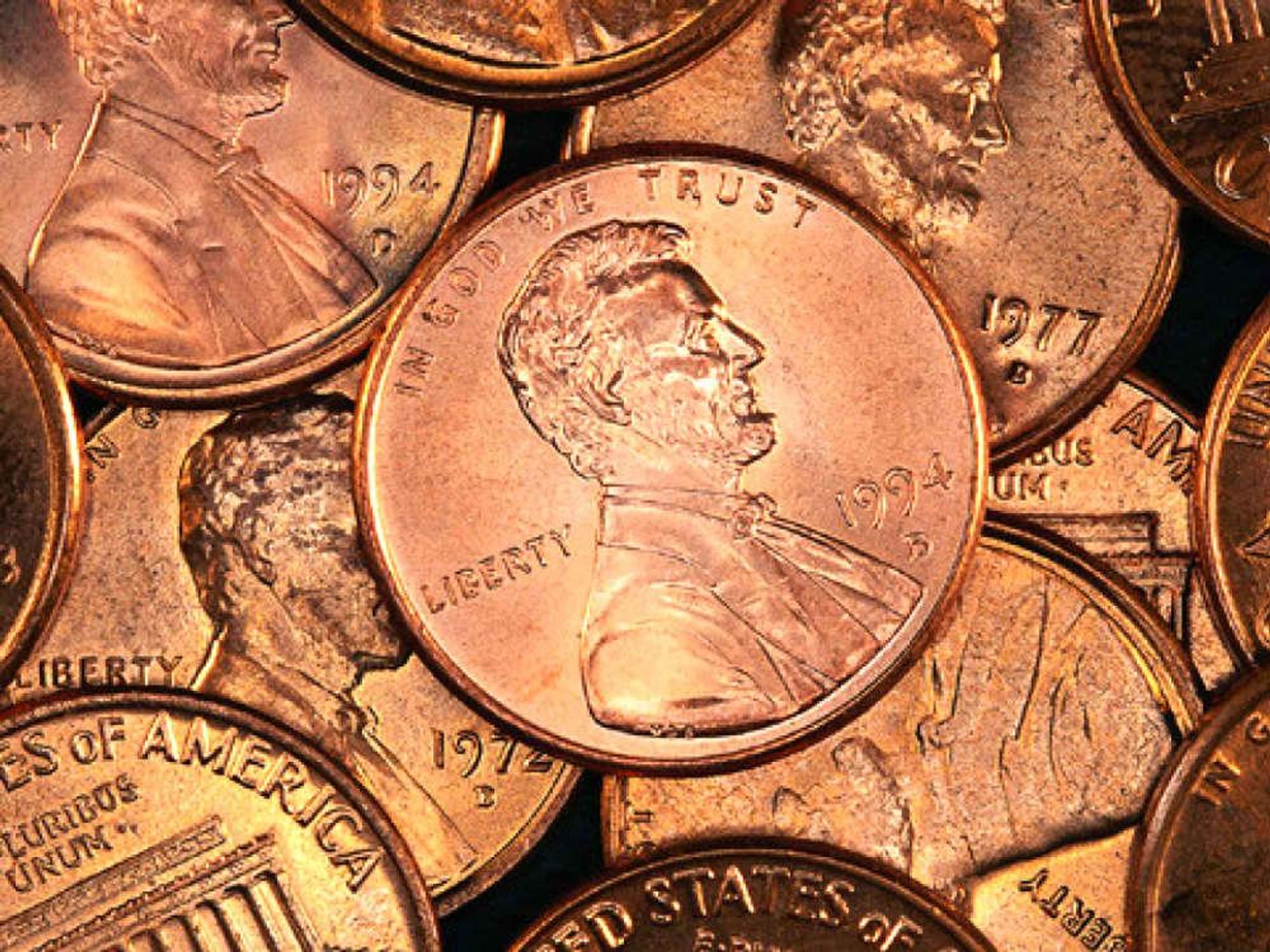 Hoffman dump penny pennies