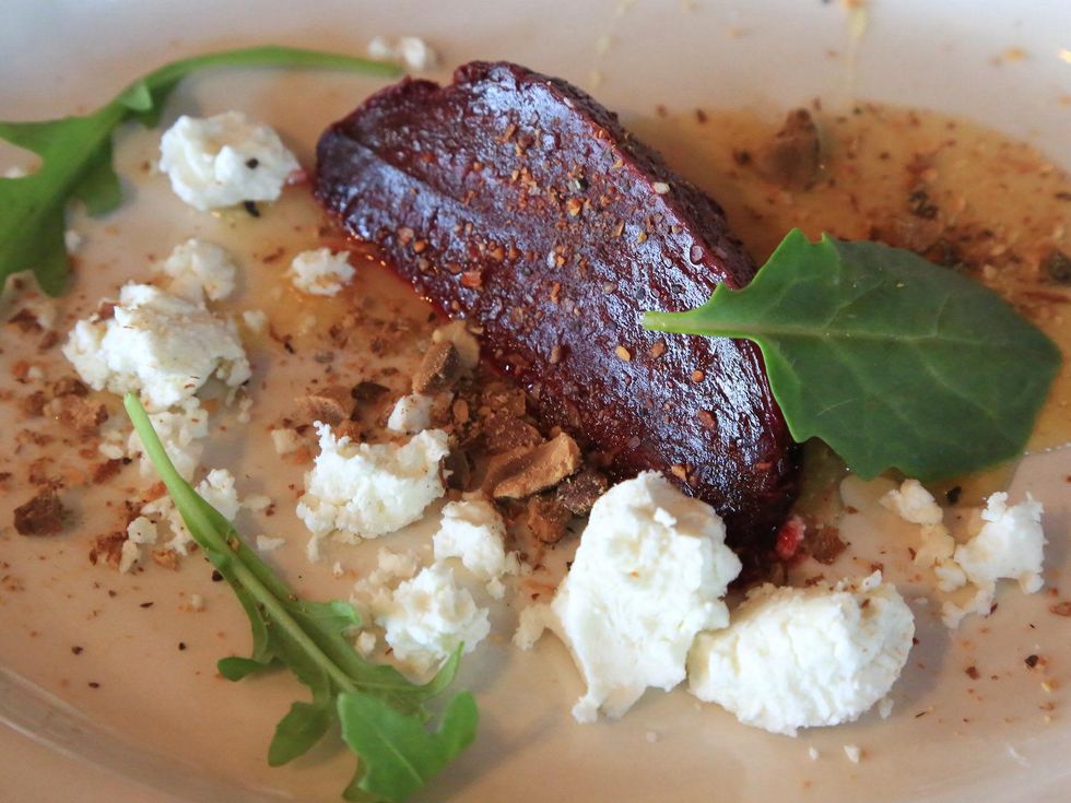 Hollister restaurant Houston July 2013 food