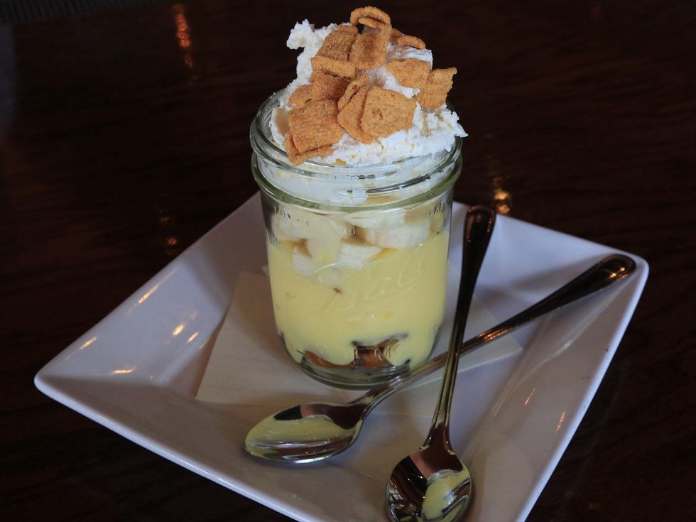 Hollister restaurant Houston July 2013 parfait