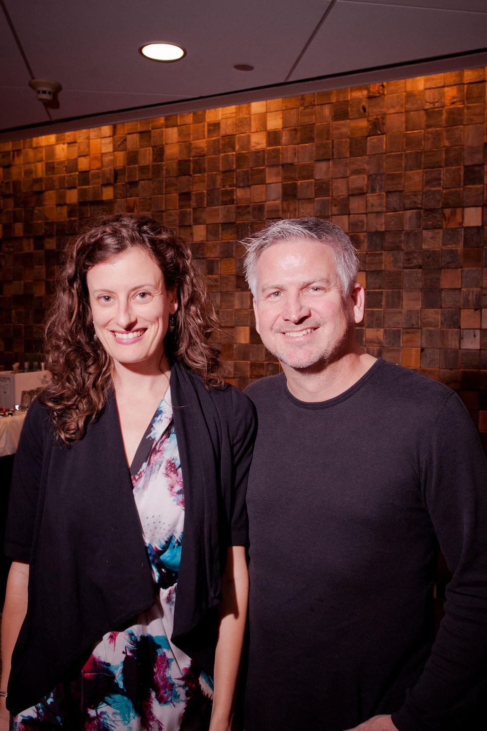 Holly Herrick and Matt Lankes at the Texas Film Awards Event February 2015