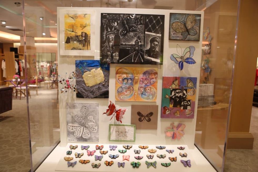 Holocaust Museum Houston Butterfly Project, March 2016, butterflies