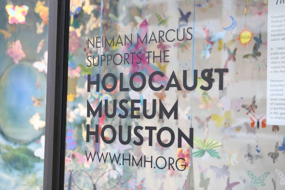 Holocaust Museum Houston Butterfly Project, March 2016, butterflies