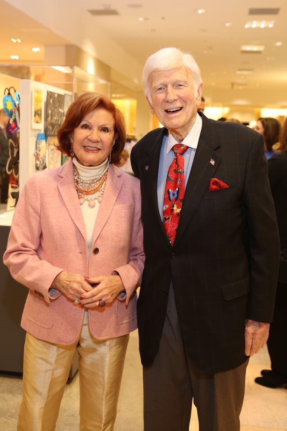 Holocaust Museum Houston Butterfly Project, March 2016, Zahava Haenosh, Bill Spitz