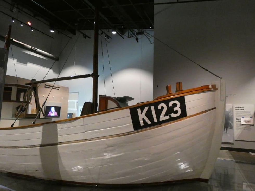 Holocaust Museum Houston: Danish Rescue Boat