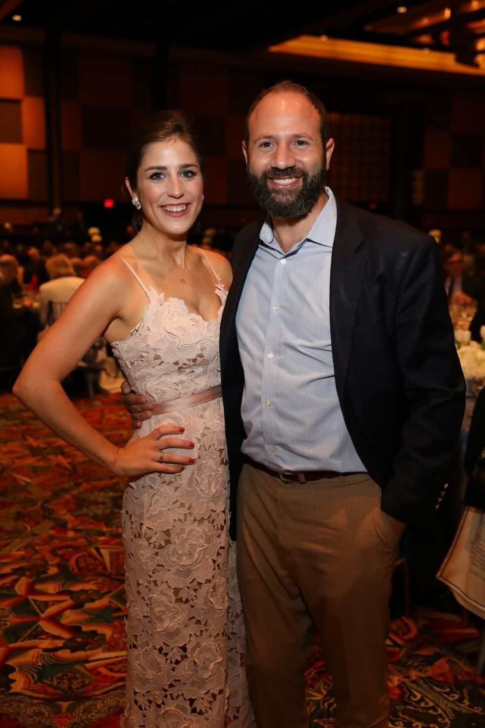 Holocaust Museum LBJ award Laura and Ben Rose