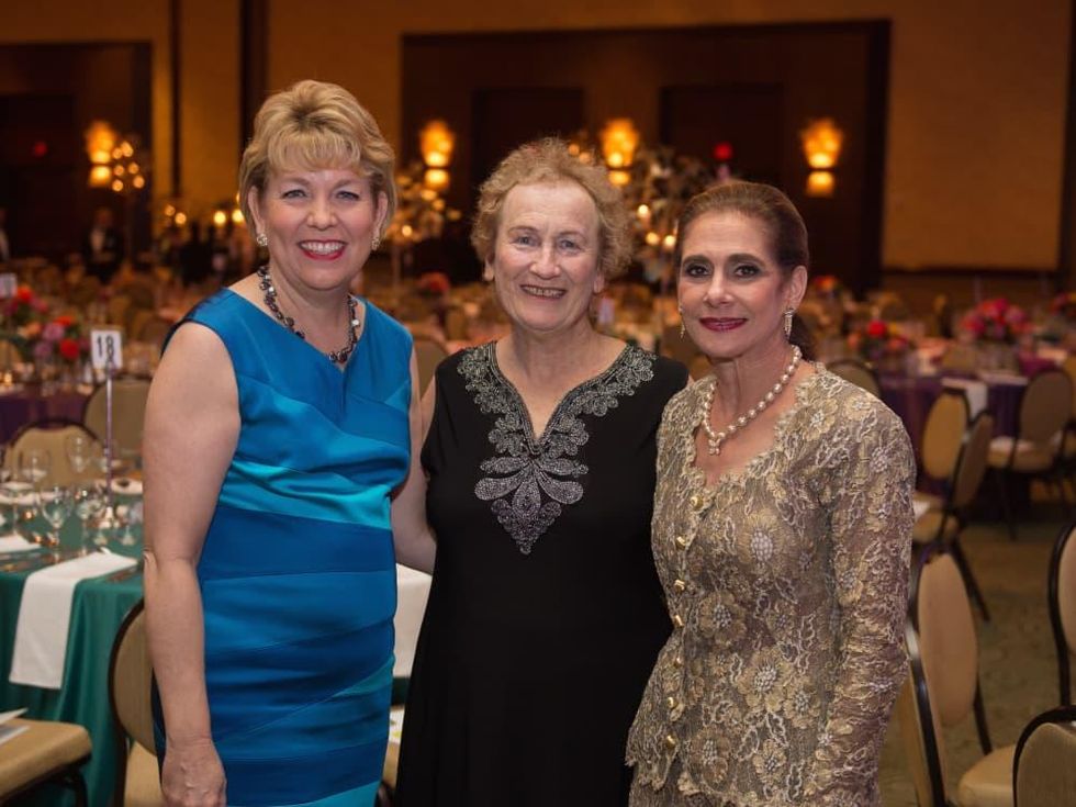 Holocaust Museum LBJ Dinner, 6/16 Kelly Zuniga, Assaela Bilski Weinstein, Gail Klein