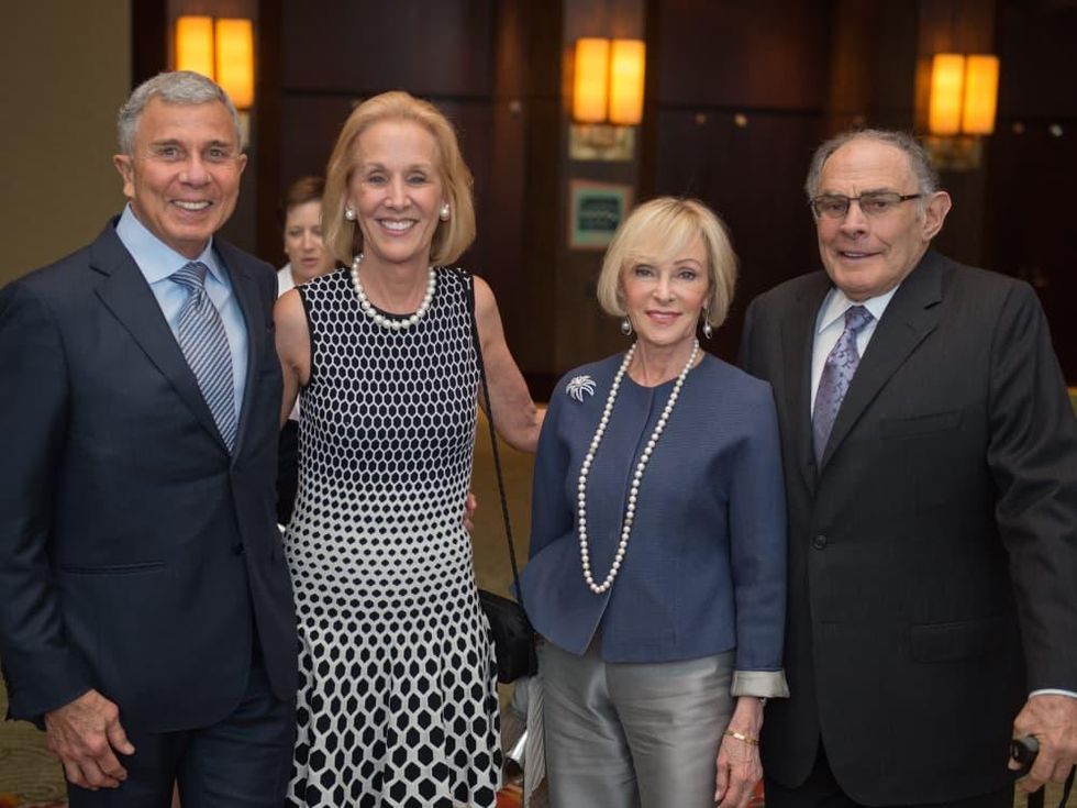 Holocaust Museum LBJ Dinner, 6/16 Richard Leibman, Cathy Schluessner, Bobbie Weinstein, Stanley Weinstein