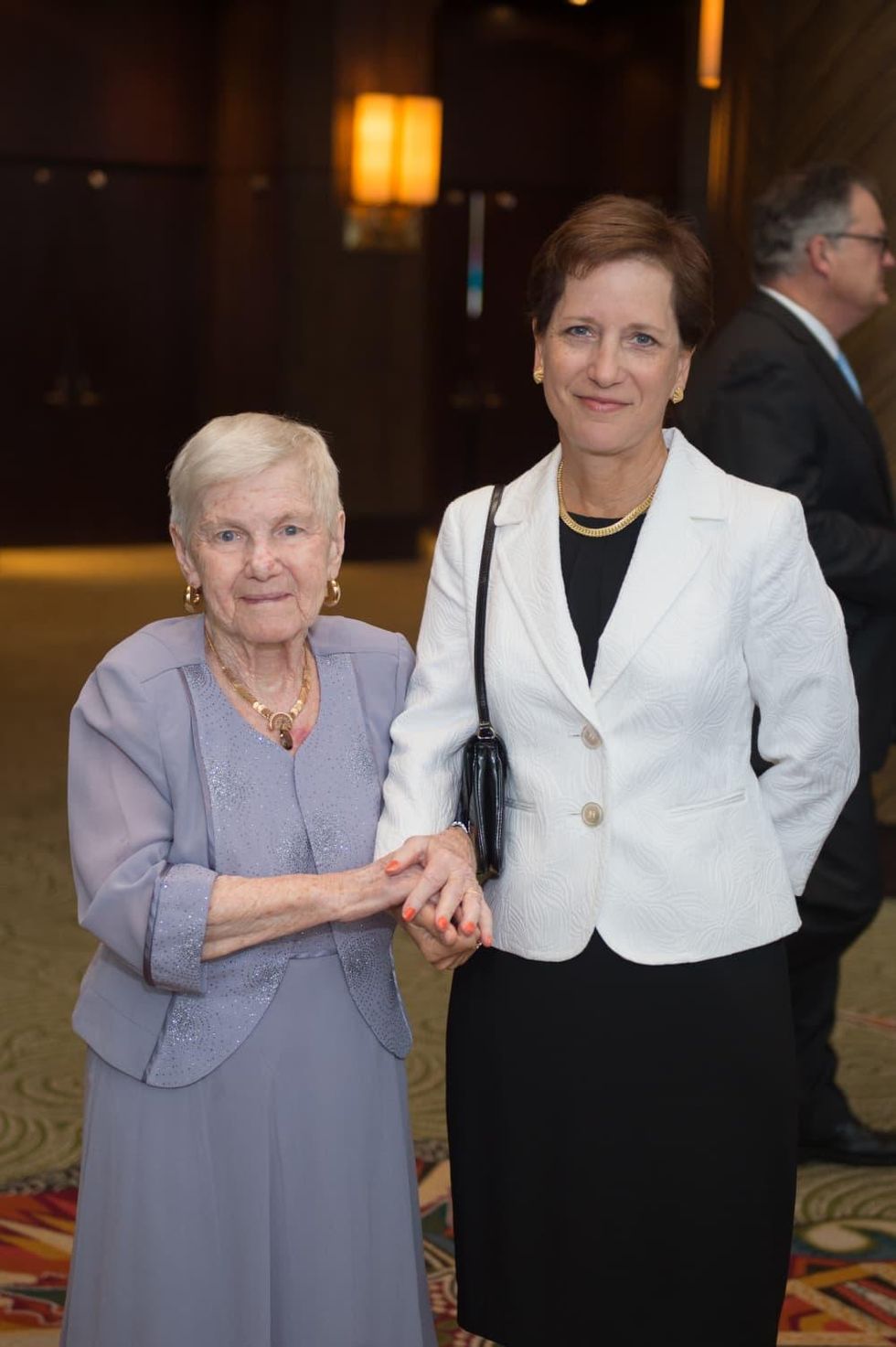 Holocaust Museum LBJ Dinner, 6/16 Riki Roussos, Diane Merrill
