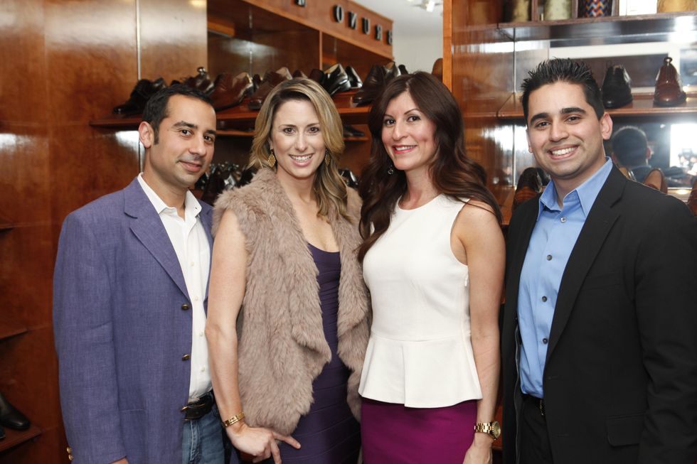 Homayoun Taghi, Anne De Leon, Devin Medina, Manuel Hernandez, Leukemia & Lymphoma event, March 2014