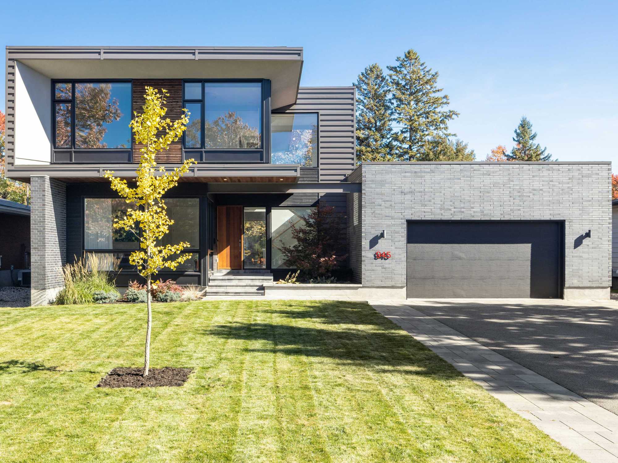 Home in a neighborhood