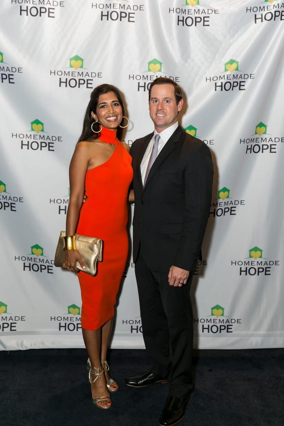 Homemade Hope Gala Divya Chris Brown