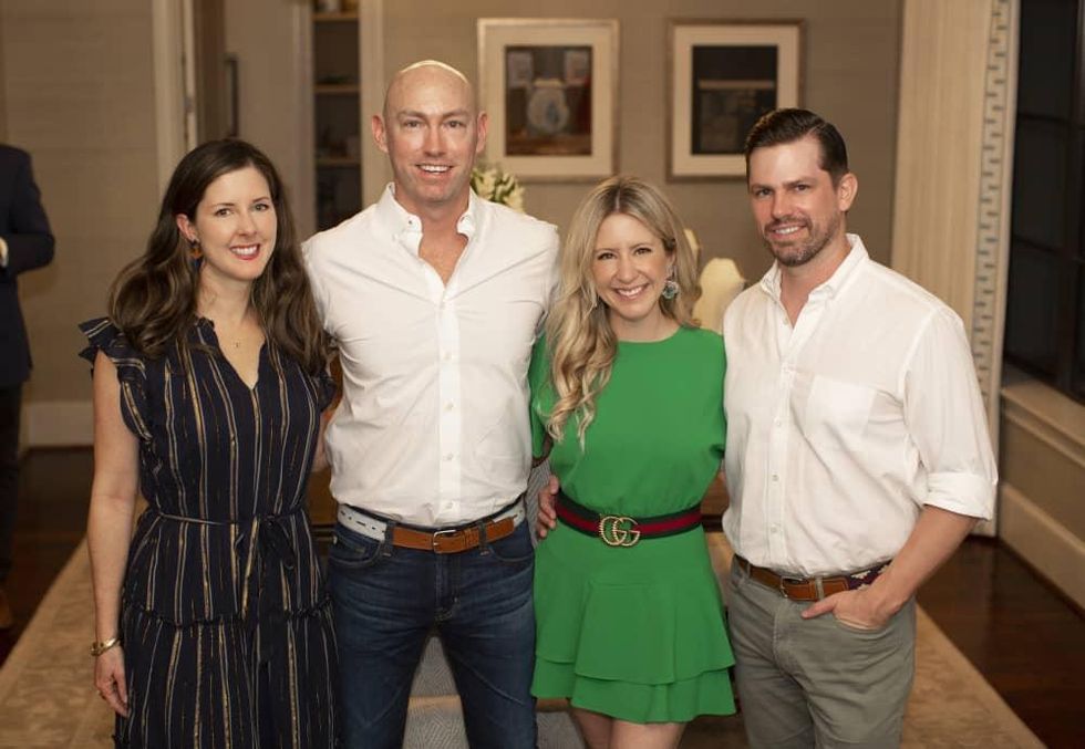 Homemade Hope Home is where the heart is gala kickoff 2021 Michelle and Mike Mann; Margot Delaronde Marcell and Josh Marcell